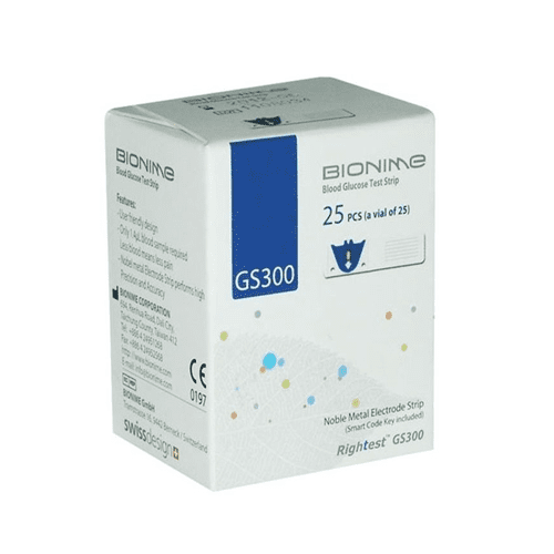 Bandelettes-Reactives-GS300-pour-le-Lecteur-Bionime-GM300-25-unites